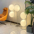 Garrault Delord floor lamp chrome metal white acrylic ball floor lamp living room sofa decorative lamp X250318
