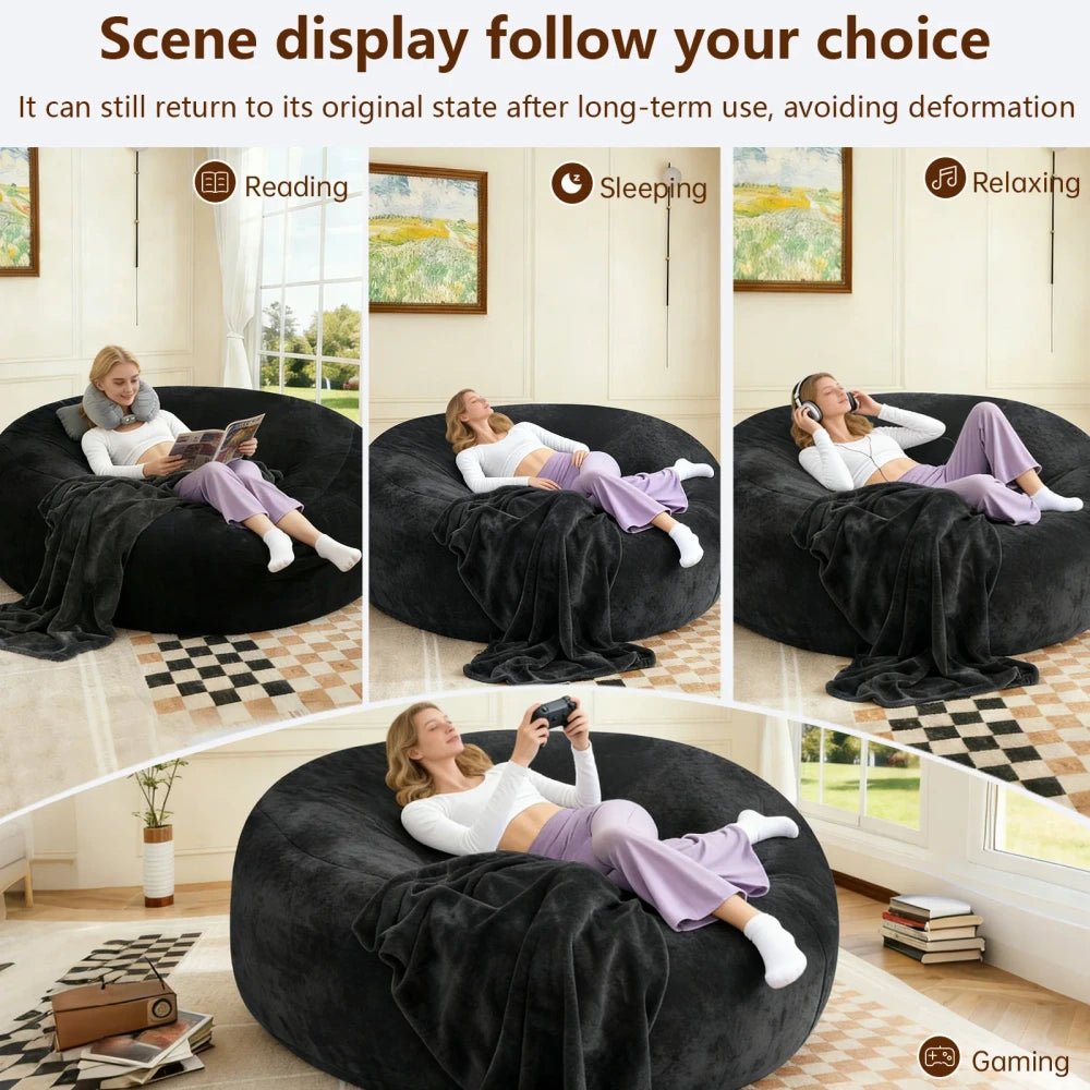 Memory Foam Beanbag Chair