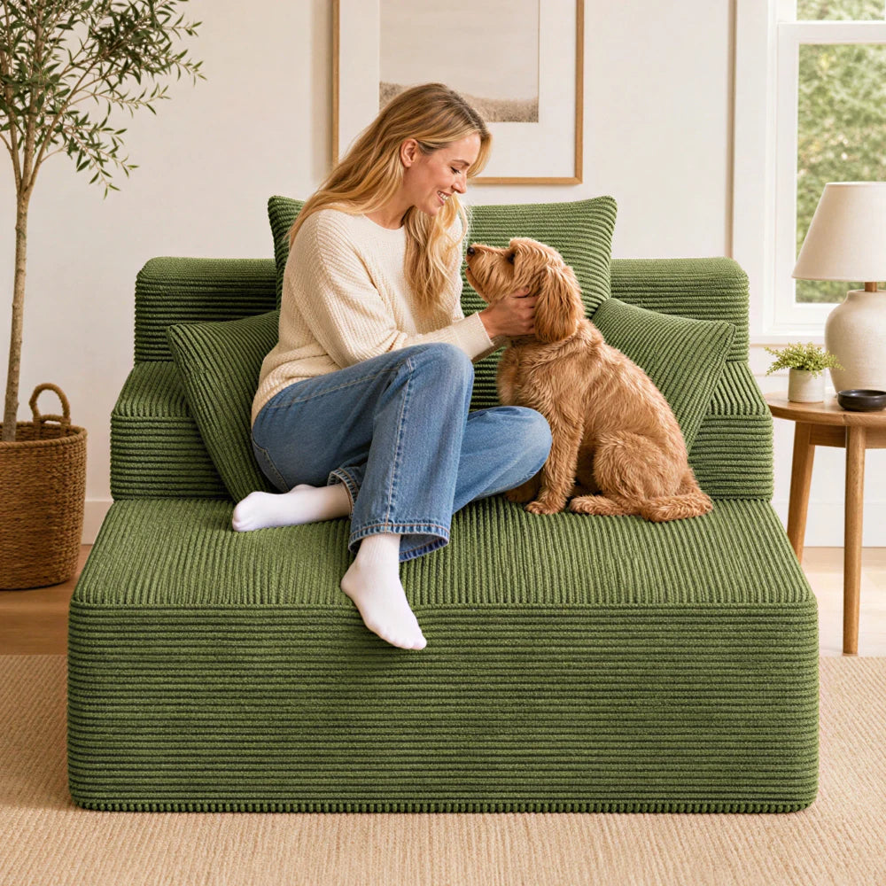 Convertible Foam Sofa Chair