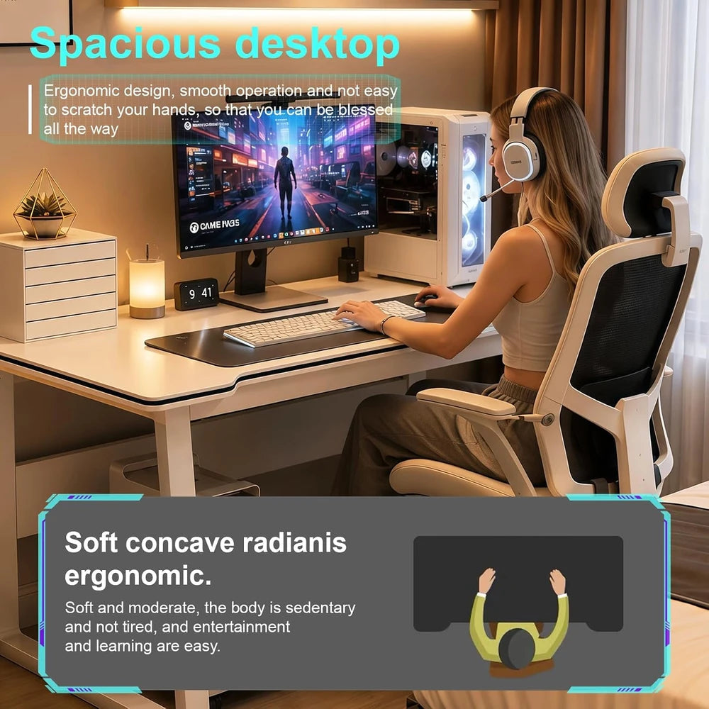 Modern Minimalist Student Writing Desk