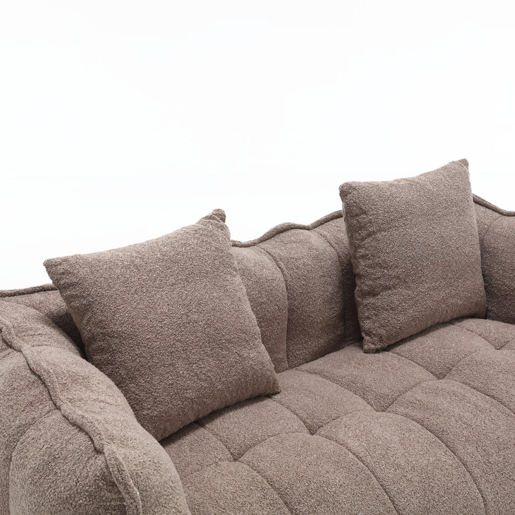 Cozy Beanbag Chair with High Resilience Foam Core