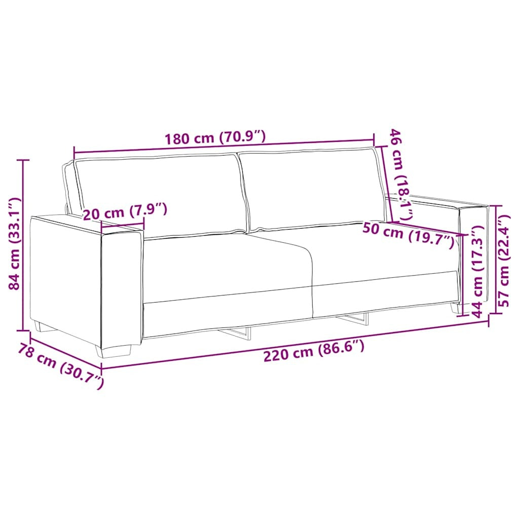 2 Piece Sofa Set with Cushions Dark Gray Velvet
