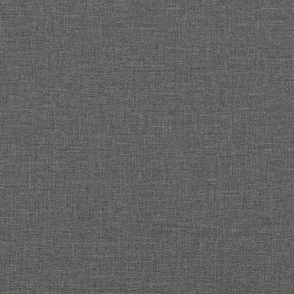 3-Seater Sofa Dark Gray 70.9" Fabric