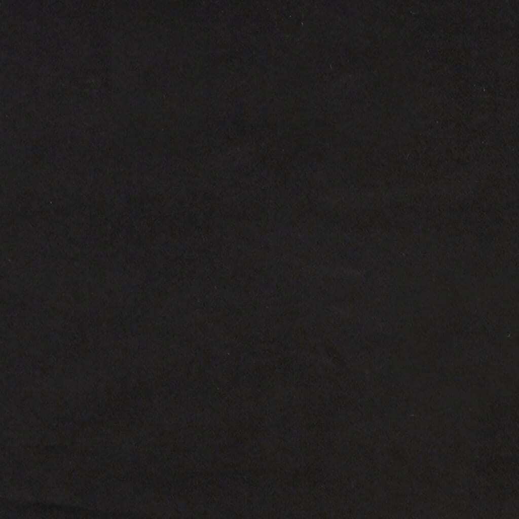 Sofa with Cushions 3-Seater Black Velvet