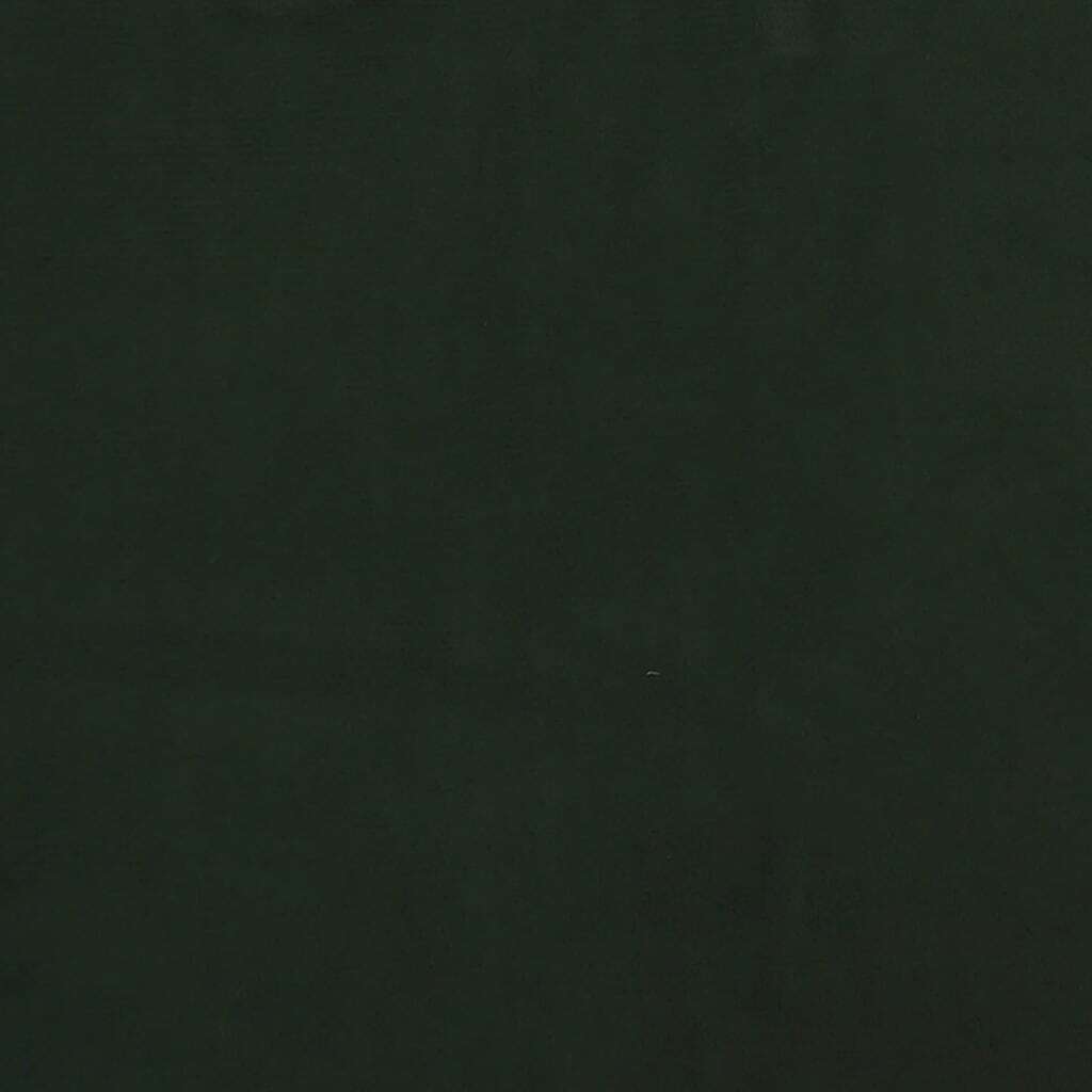 2-Seater Sofa Bed Dark Green Velvet