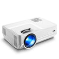 Color: White, Model: US-Android, style:  - Home projector