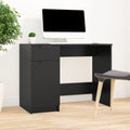 Desk Black 39.4"x19.7"x29.5" Engineered Wood