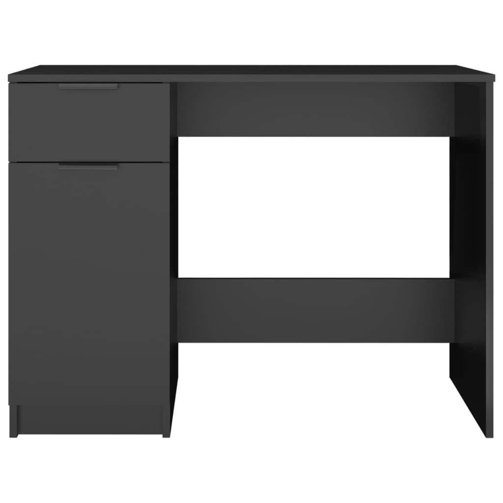 Desk Black 39.4"x19.7"x29.5" Engineered Wood