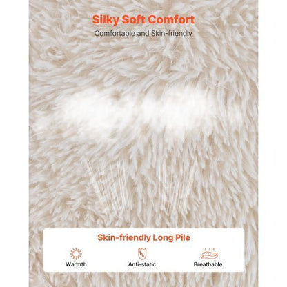 Bean Bag Chair, BeanBag Sofa Chair with Armrests for Adults, Fluffy Plush & High-Density Foam Filling Adult Bean Bag with Zapper, Comfy Lazy Sofa Chair Ideal for Living Room, Bedroom, Beige